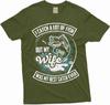 Men's Funny Fishing T-Shirt My Wife by Best Catch Fisherman Funny Gifts Anniversary Marriage Tee