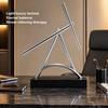 Rotierende Struktur Chaos Pendel Metall Balance Skulptur Perpetual Motion Ornament Büro Dekoration