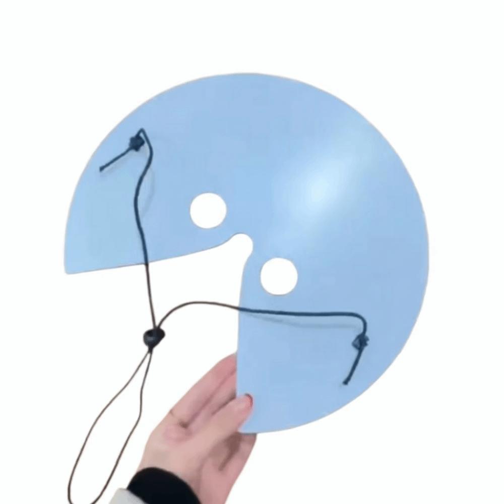 Visual Dislocation Visual Illusion Prop Wearable Reflective Mask New Acrylic Mirror Mask Adult Use S