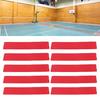 Acogedor Tennis Court Marker Kit, Durable Court Line Marker Kit for Pickleball and Basketball Courts (Red)