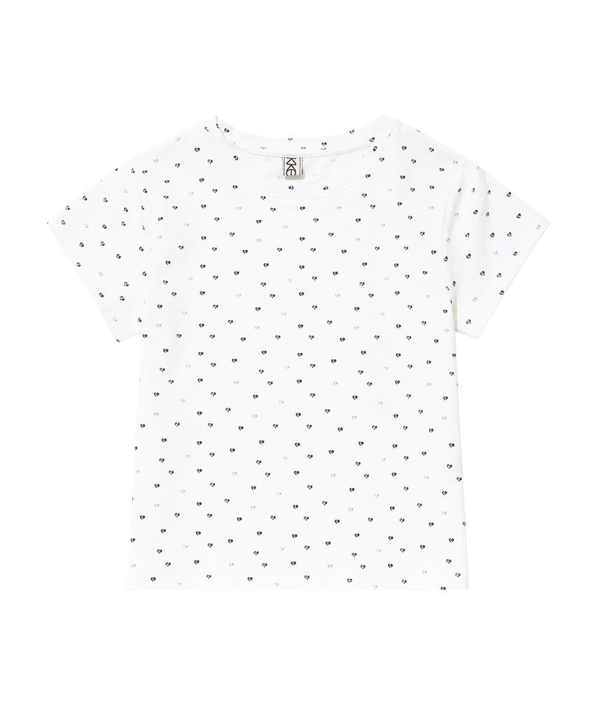 KKEEE Signature Dot Slim Short Sleeve T-Shirt (2 Colors)