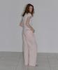 Assenti Strap Wide Pants_Pink
