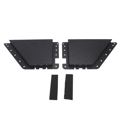 2 Pcs Rear Door Storage Pockets Aluminum Alloy Space Expansion Replacement for Bronco 2021 To 2024 2 4 Door
