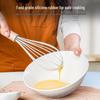 12-Piece Silicone Kitchenware Set with Wooden Handles: Non-Stick Cooking Tools with Shovel, Spoon, and Soup Spoon in Storage Bucket.