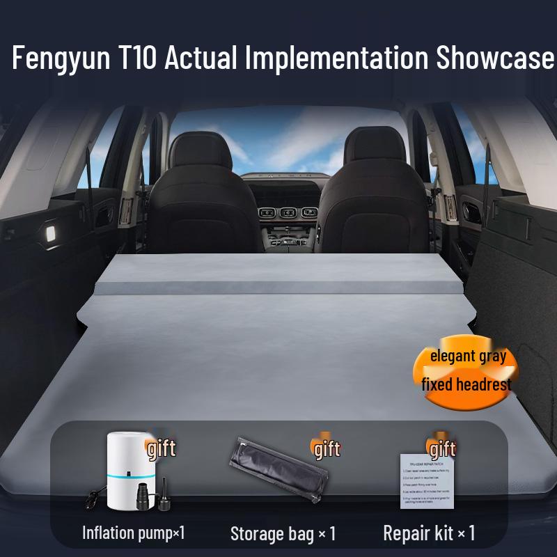 Chery Fengyun T10 Car Mattress: Automatic Inflatable Trunk Bed & Rear Seat Sleeping Mat