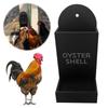 Hanging Chicken Feeder Trough Wide Mouth Creative Gravity Poultry Feeder Precision Gravity Coop Feeding Station Oyster Shell