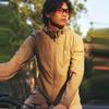 Timberland Khaki Hooded Outdoor Windproof Jacket A5PX6-918