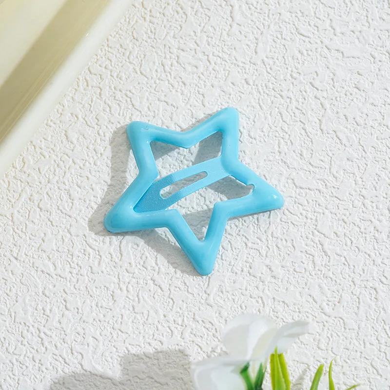10 buc/set Agrafă de păr stea colorată drăguță pentru fete copii agrafe de păr adorabile pentru decorarea părului accesorii de păr pentru copii