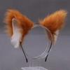 Lolita Plush Hair Band Anime Furry Cosplay Headwear Fashion Cat Ears Headband  Girls
