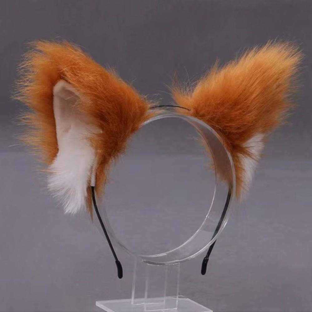 Lolita Plush Hair Band Anime Furry Cosplay Headwear Fashion Cat Ears Headband Girls