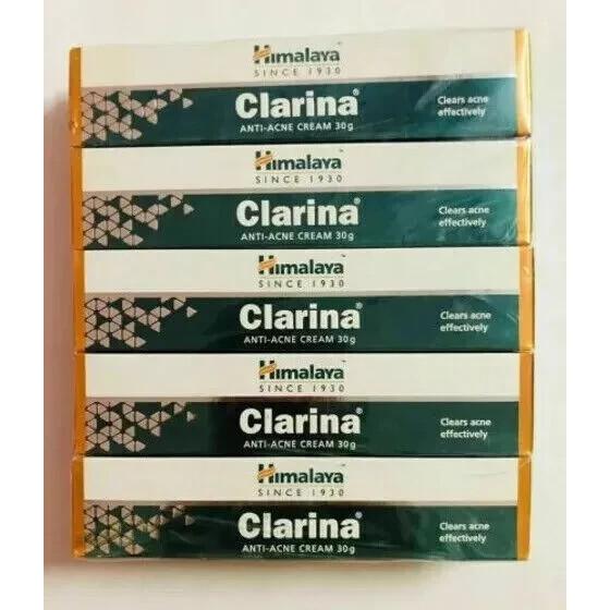 5 x Himalaya Clarina Anti Acne Pimple Scar Cream 30gm Each Exp May 2028