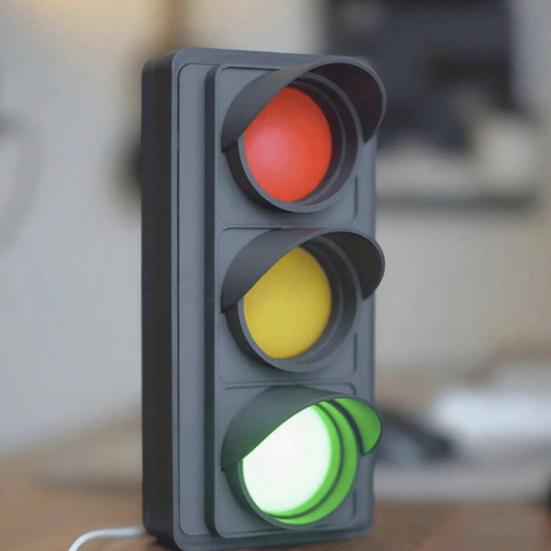 Soziales Signallicht mit USB-Stromversorgung Ampel Schreibtisch Wanddeko für Büro Zuhause Bitte nicht stören Statusanzeigelampe