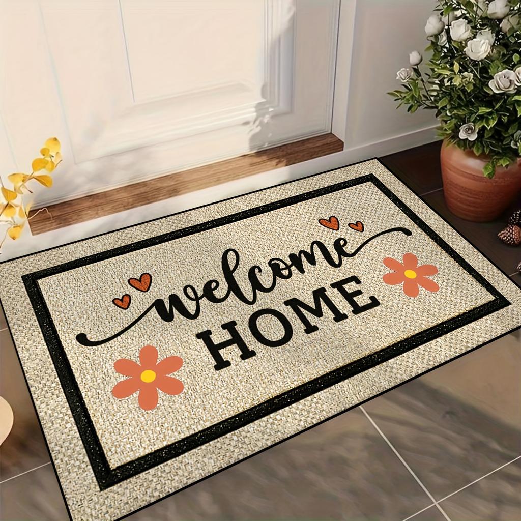 Entrance Door Mat Carpet Living Room Bedroom Household Dirt Resistant Non Slip Kitchen Floor Mat