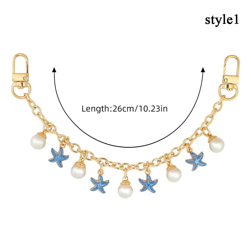 HOT Cherry Blossom Bag Pendant Chain Bow Heart Enamel Phone Charm Bag Chain Bag Extension Strap Crossbody Bag Accessories