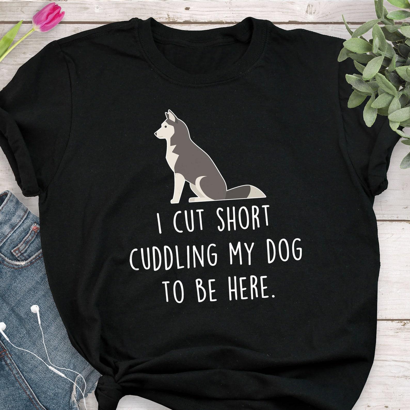 Funny Husky Shirt,  , Dog Lover Gift, Cute Husky T-shirt, Husky Lover Tshirt, Pet Tee, Gray Husky, Grey Tops, Furry Fandom, Mom, Dad 110