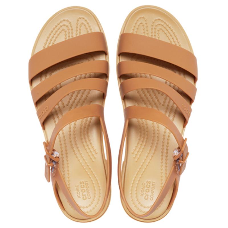 Crocs Lori Resort Style Buckle Sandals Women’s Brown
