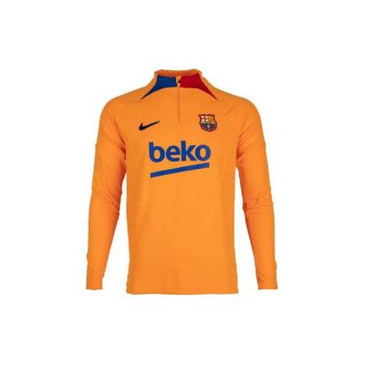 Maglia da Calcio con Mezza Zip Ricamata 2021-2022 Top da Uomo Giallo DH7484-837