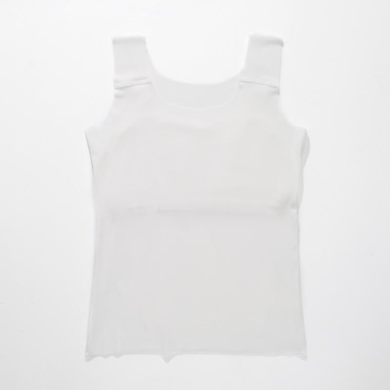 Development Period Modal Girls Underwear Vest Integrated Long Primary School Junior High School Students Anti-bumping Bottoming Shirt