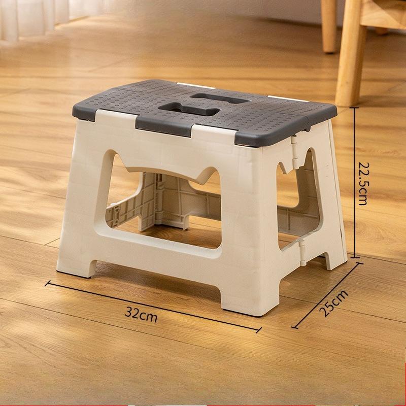 New Portable Foldable Stool for Street Stalls Plastic Chairs for Train Folding Outdoor Handheld Fishing Bench