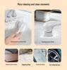 Wireless Handheld Multifunctional Cleaning Brush with 5 Replacement Heads for Kitchen Pots and Pans