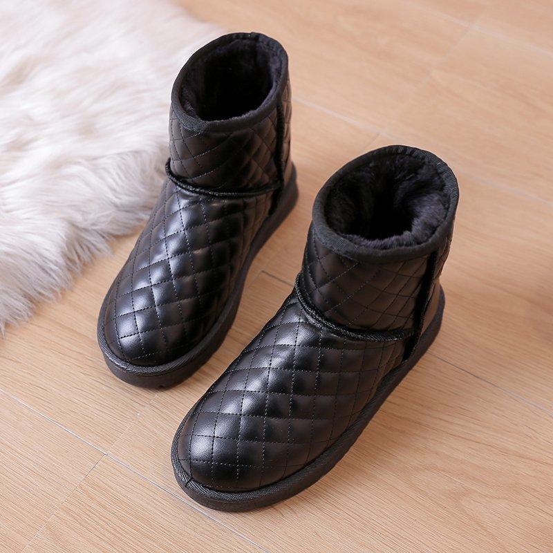 Warm Snow Boots for Women Shoes Woman Comfortable Ankle Boots Women Winter Ladies Shoes New Classic Thickened Fluff Chunky Boots Woman