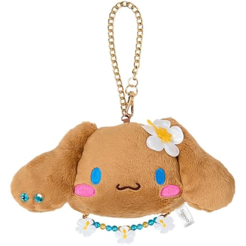 Sanrio (SANRIO) Mirror Mascot Charm (Tokona Vacation) Cinnamoroll Polyester, ABS resin, glass Rec...
