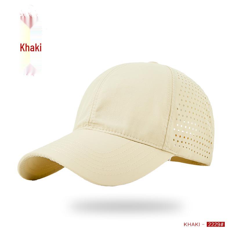 Men's and Women's Quick-Dry Mesh Baseball Cap - Large Fit, Outdoor Sun Protection, Duckbill Design