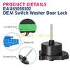 L8RE Quiet Evaporator Fan Motor Refrigerator Cooling Component Replacement Accessorie