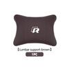 Breathable Leather Car Headrest Pillow Lumbar Support Pad For Volkswagen VW Tiguan CC Jetta Polo Golf 4 5 6 Passat B5 B6 B7 CCNI9