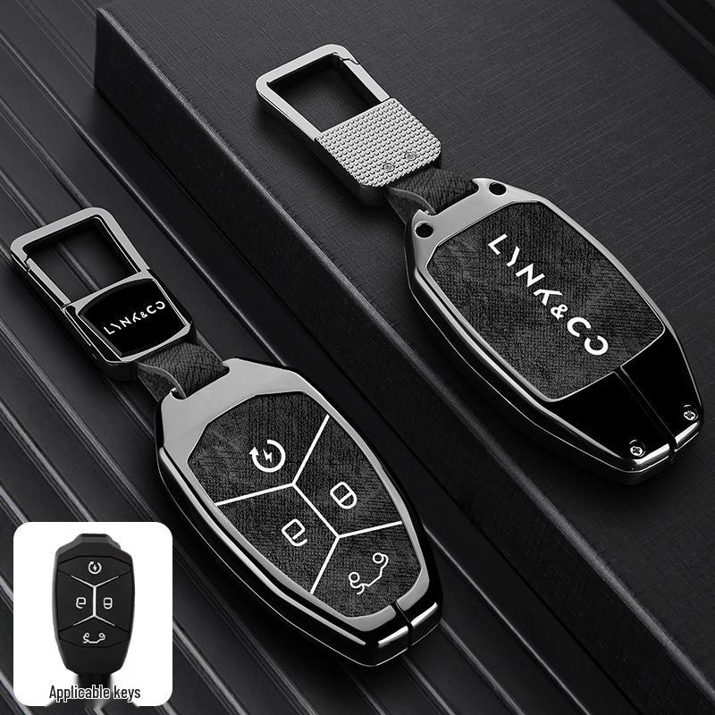 Key Case for Lynk & Co Models 01, 02, 03, 05, 06 (2021) - Car Shell Buckle
