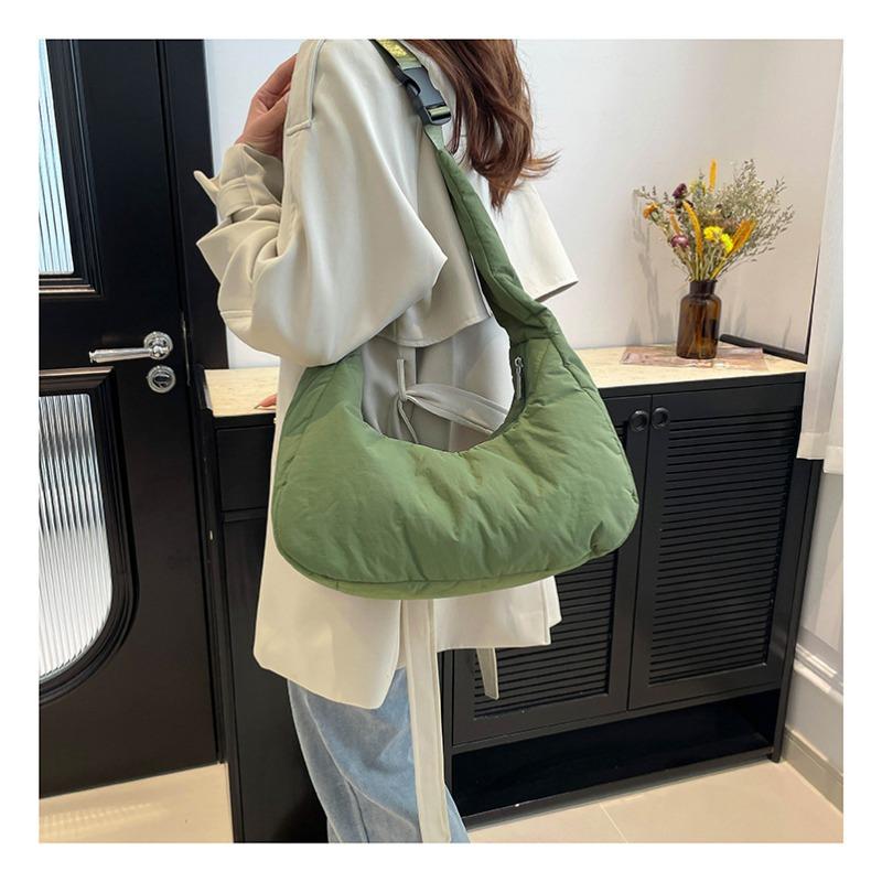 New Nylon Moon Bag, Simple, Lightweight and Large Capacity.