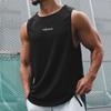 Muscleguys Mesh Gym Clothing Muscle Guys Singlets Quick Dry Stringer Tank Top Men Fitness Sleeveless Sports Tank Tops
