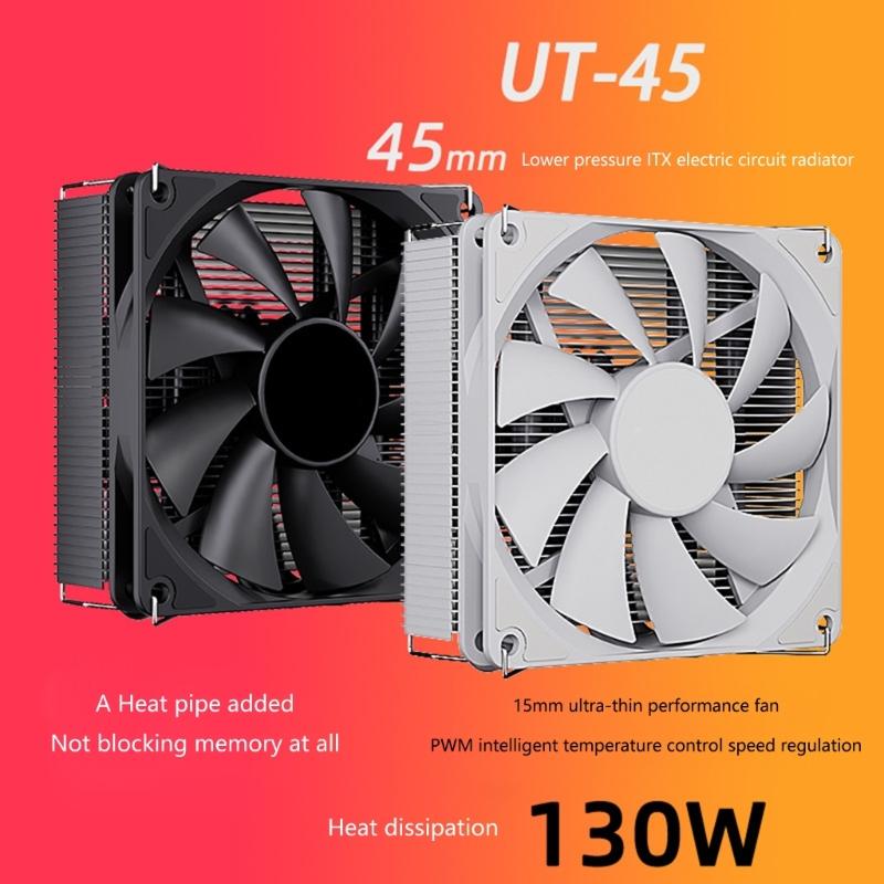 High Performances CPU Cooling Solution with Low Profile Design for Gaming and Workstations