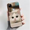 Coque Pour Google Pixel 4A 4 A 4G Noir Coque de Téléphone Esthétique Mignon Chat Dessin Animé Mince Souple TPU Silicone Arrière Pour Pixel4A Coquille