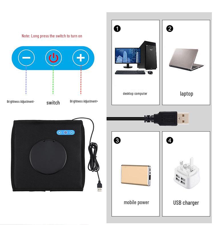 PULUZ Schattenfreie Lichtbox Kit: 25CM Hohe Helligkeit Foto-Studio-Requisiten mit kostenlosem Keying für Produktfotografie
