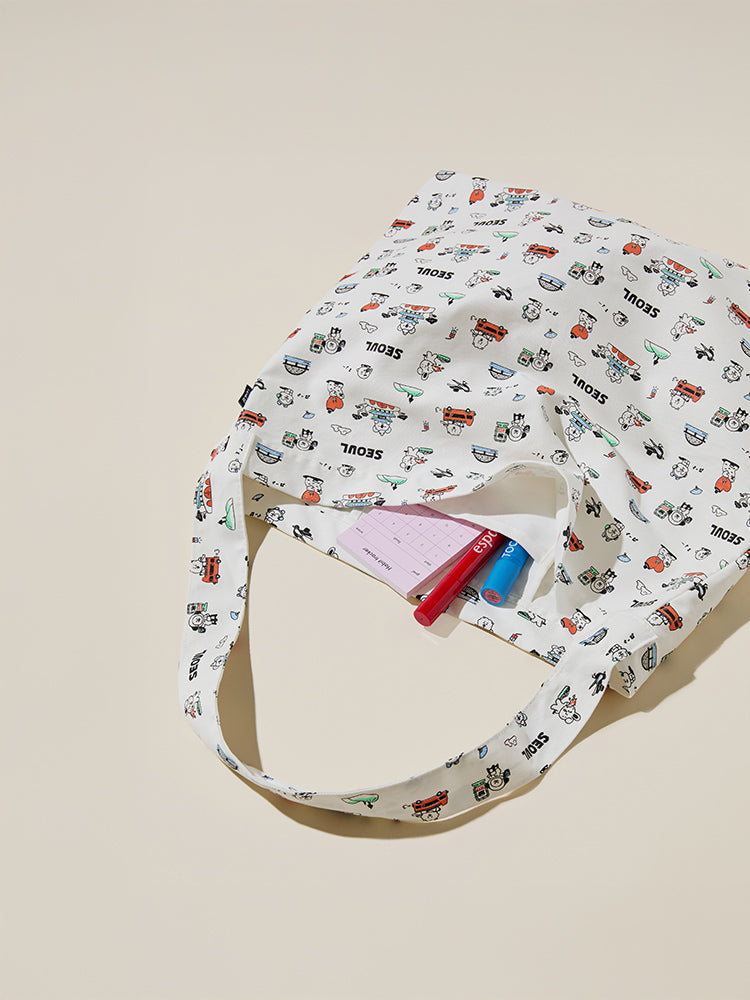 LINE FRIENDS BT21 Seoul Edition Öko-Tasche