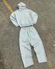 Trendy American Street Style Hoodie Jacket & Loose Sweatpants Set