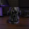 Desktop Decoration Halloween 3D Printed Ghost Egg Holder, Multi-Functional Tray Ornaments for Storage And Horror Figure Decoration, Theme Stable Base