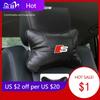 2025 Hot 1/2PCs Leather Car Interior Seat Headrest Neck Pillar Car Accessories For Audis Sline Quattro TT A1 A3 A4 A5 A6 A7 A8 Q