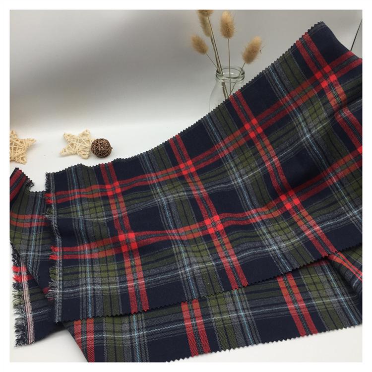 

Платье-рубашка в клетку красного и зеленого цвета на Рождество: Ткань из полиэстера и хлопка с начесом, окрашенная пряжей Fabric 1 Meter (Continuous)