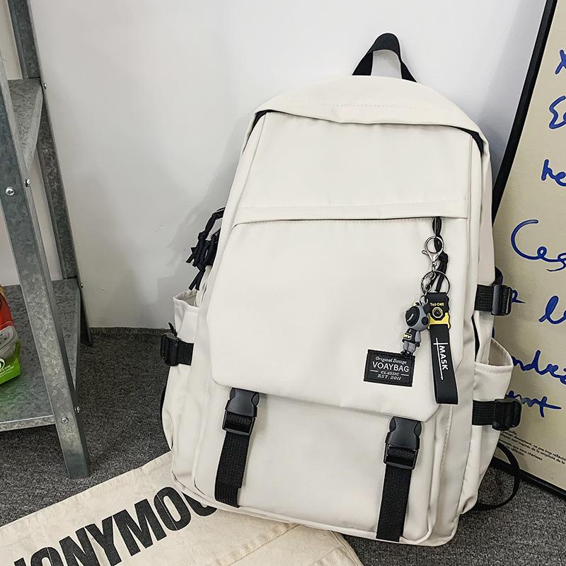 New Style of Primary School Students First Grade School Bag Junior High School Girls Splicing Children's Backpack