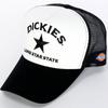 Dickies Mesh Original American Street XL Cap, Men's, Logo, Women's, Unisex, Black, Casual, Style, STAR, White,