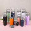 600/900ml New Car Cup Outdoor Portable Handheld Ice King Cup Vacuum Insulated Large Capacity Insulated Bottle