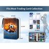 Sports Card Binder Sleeves,900 Pocket Sports Card Holder 50 Removable Sheets for Trading Cards Zipper Folder Collector Album 3 Ring Baseball Football