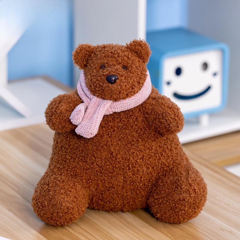 

Новая плюшевая кукла, кукла в виде рисового шарика, милая мягкая кукла-олень, подушка для кровати, подарочная кукольная машина 23cm