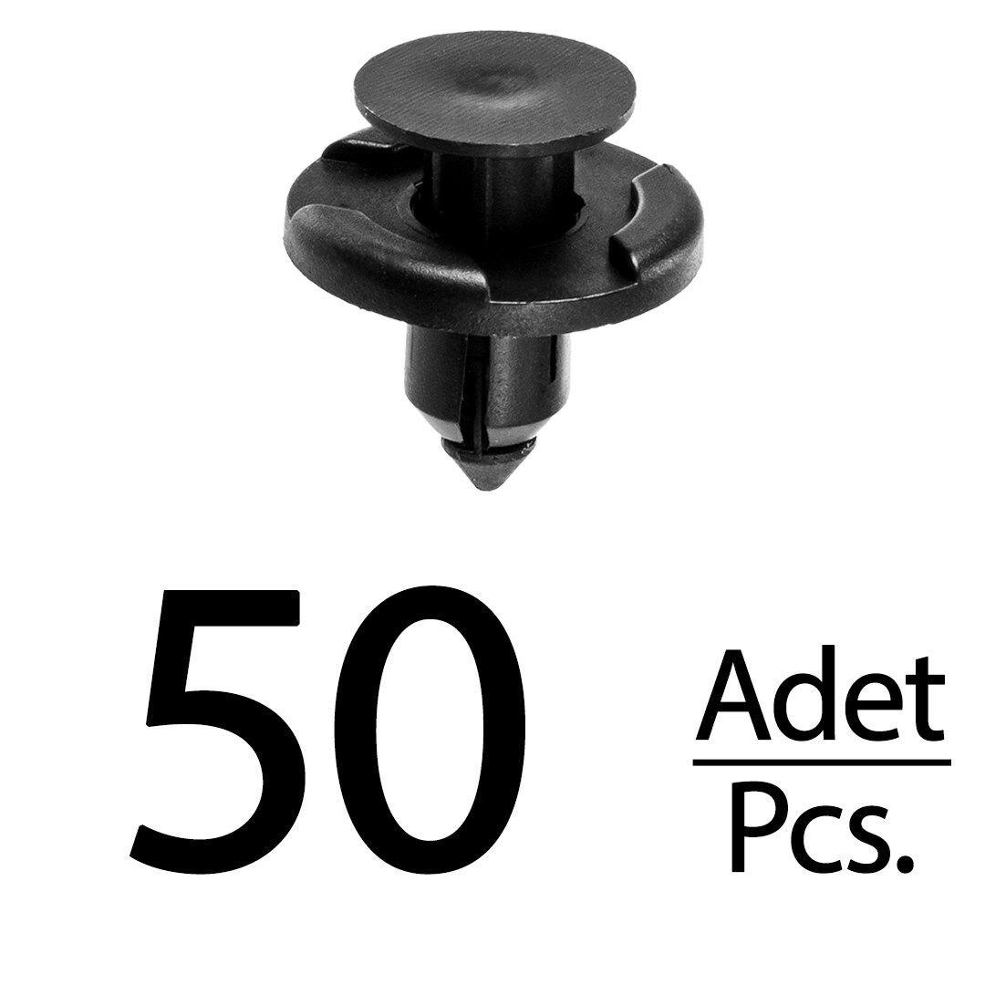 

Bumper Hood Clips for Nissan Mitsubishi Subaru - 50 Pieces