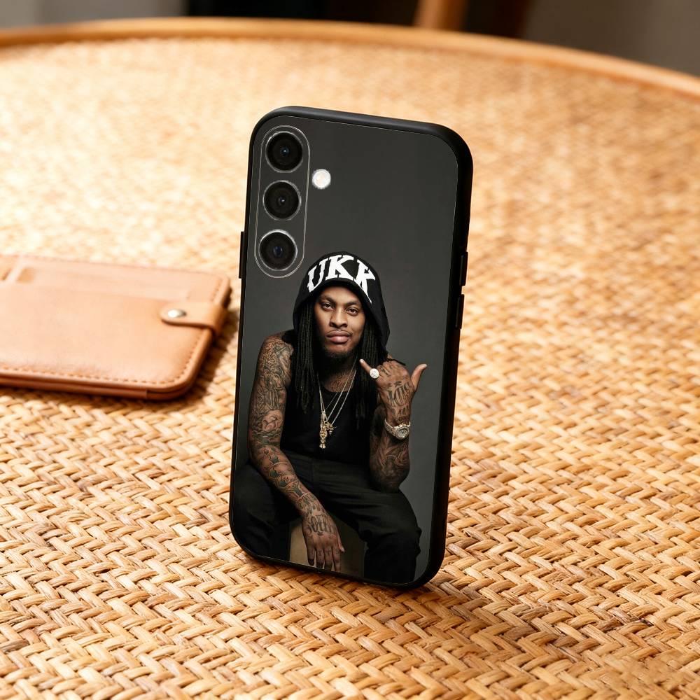 Rapper Waka Flocka Flame  Phone Case For Samsung  A73,A21s,A22,A31,A32,A52,A53,A71,A80,Soft Black Shell