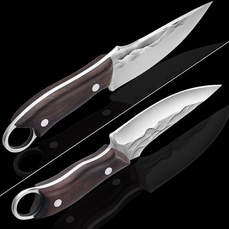 Forged Boning Knife Butcher Knife Kitchen Knife 5cr15 Stainless Steel Household Meat Cleaver Slicing Knife