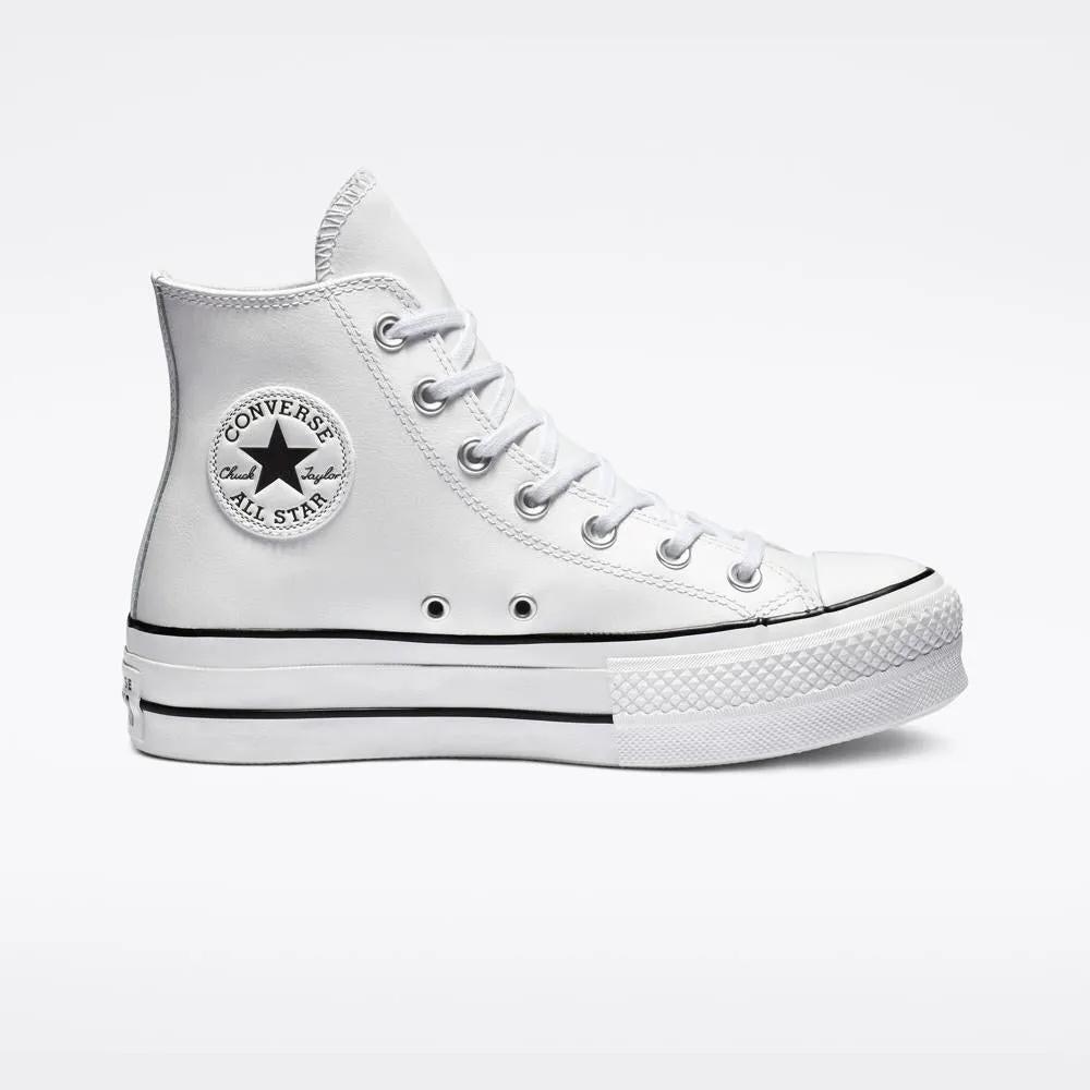 Converse Chuck Taylor All Star Platform Leather Sneakers