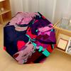 Dandadan Windproof Auto 8 Rib Folding Umbrella Portable Outdoor Parasol